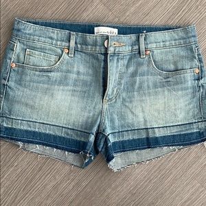LOFT jean shorts